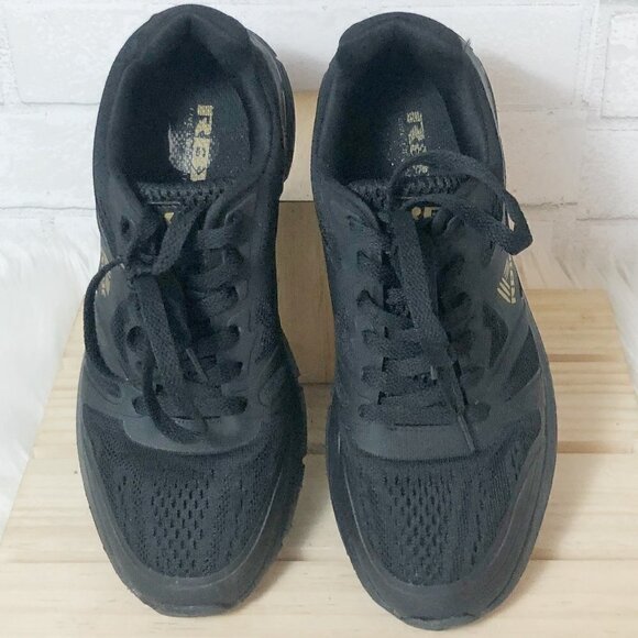 Reebok RBX Women's Carla Running Shoe Black & Gold Size 8.5 - Picture 2 of 5